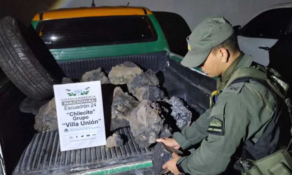 Contrabando de minerales en La Rioja