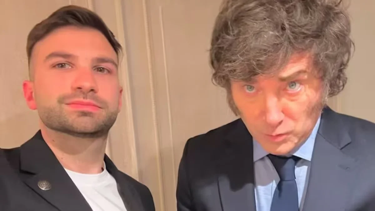 Mauricio Novelli y Javier Milei