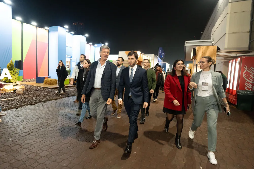 Torres y Menna en la Expo Rural de Buenos Aires