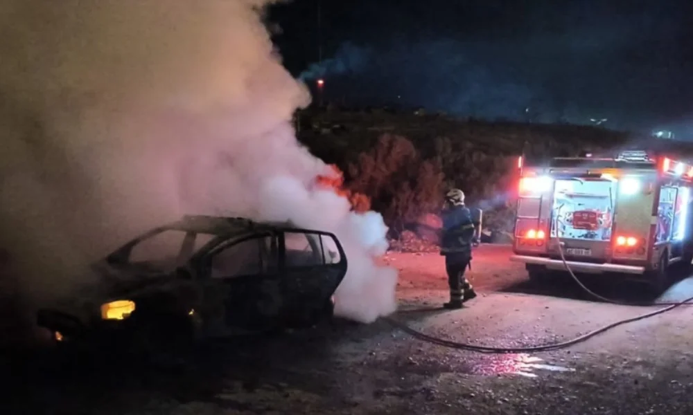 auto incendiado