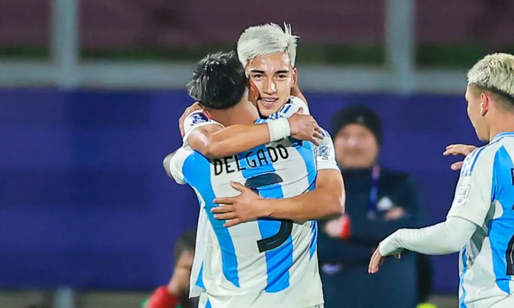 Selección sub 20 de Argentina foto X Selección Argentina