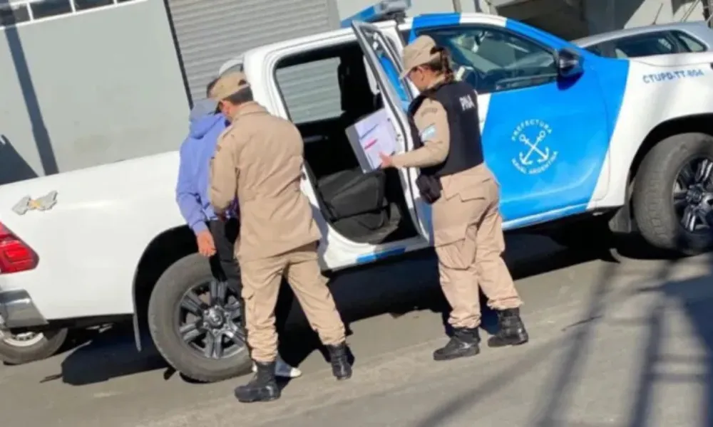Marinero detenido