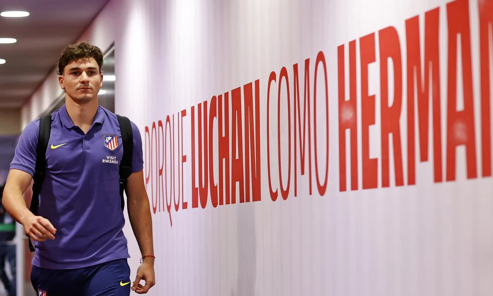 Julián Álvarez. Foto X @Atleti