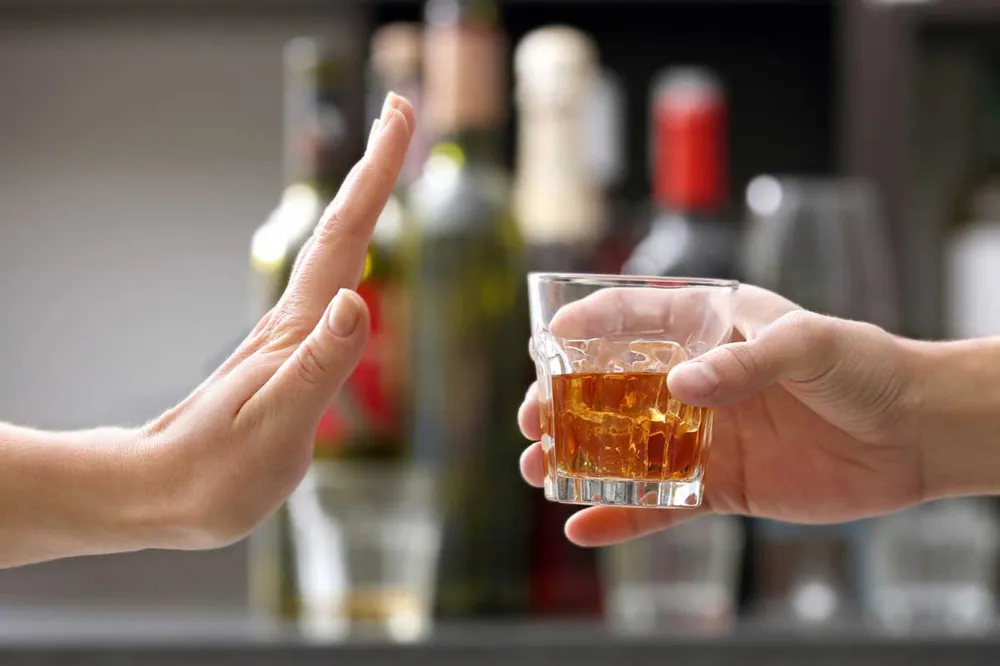 No al alcohol