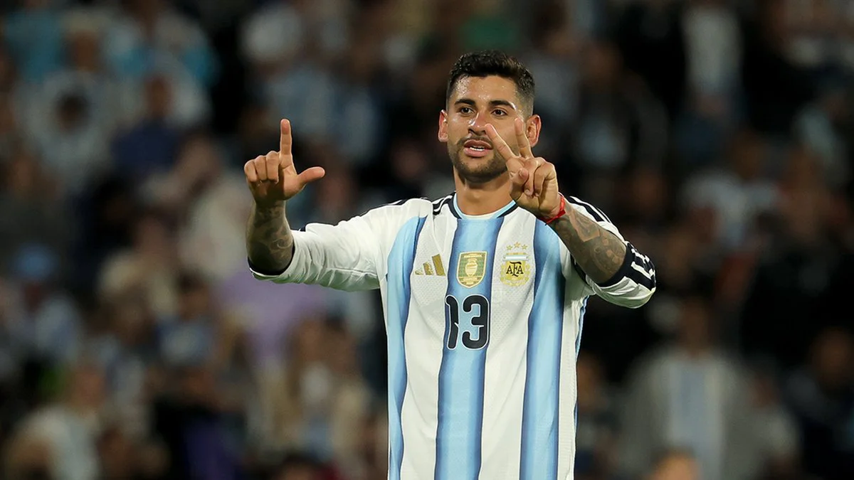 Cuti Romero foto X Selección oficial