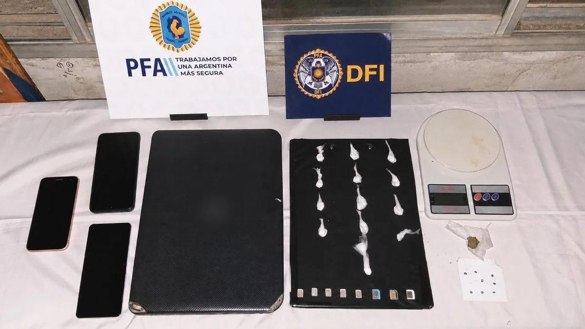 Policia Federal desmantelo kiosco de drogas