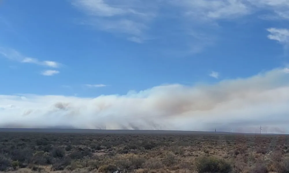 Incendio al norte de Trelew 4