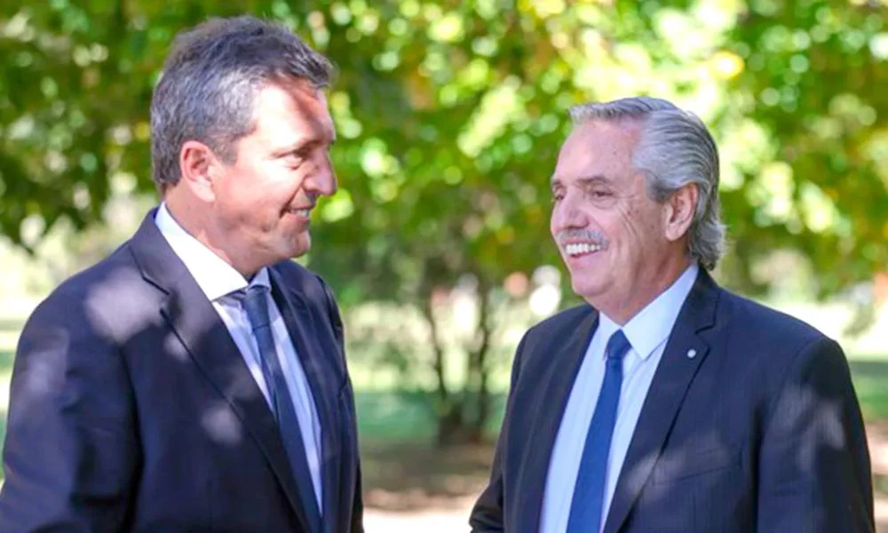 Sergio Massa y Alberto Fernández