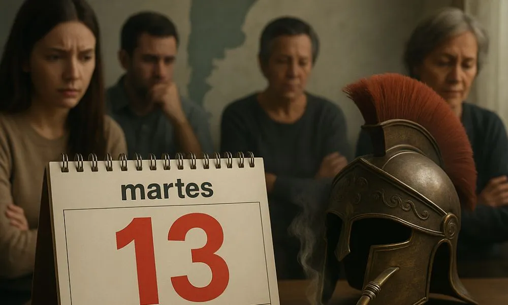martes 13