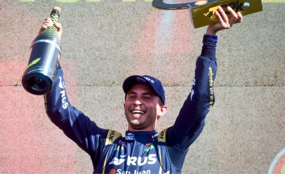 El piloto sanjuanino alcanzó victorias en las seis categorías de la ACTC.