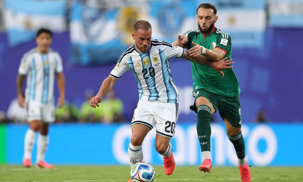 Alexis Mac Allister. Foto X @Argentina