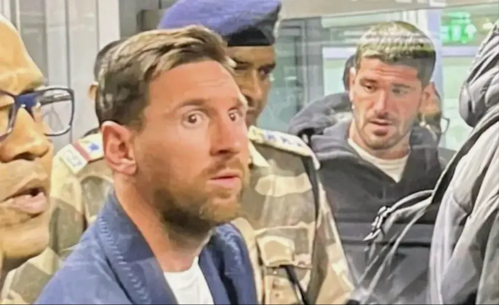 El capitán argentino llegó a Calcuta y generó una multitudinaria bienvenida