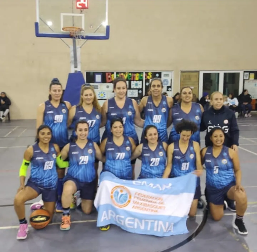 UNA MADRYNENSE EN EL MUNDIAL DE MAXIBÁSQUET