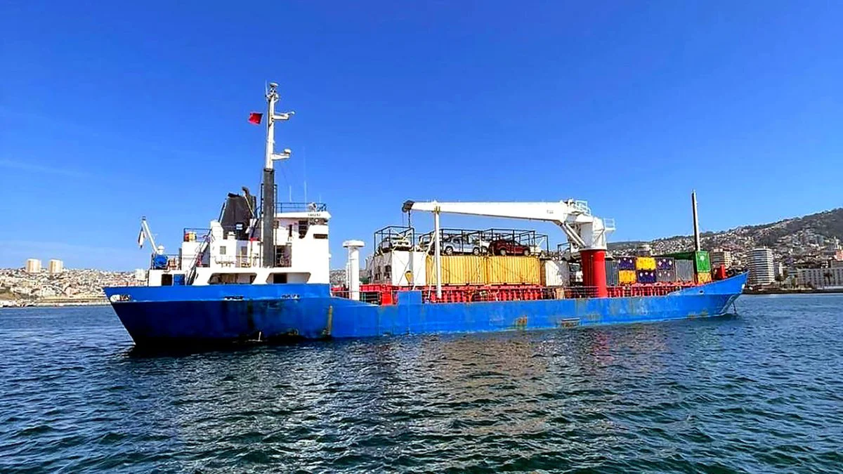 El buque que unira Chile con Malvinas