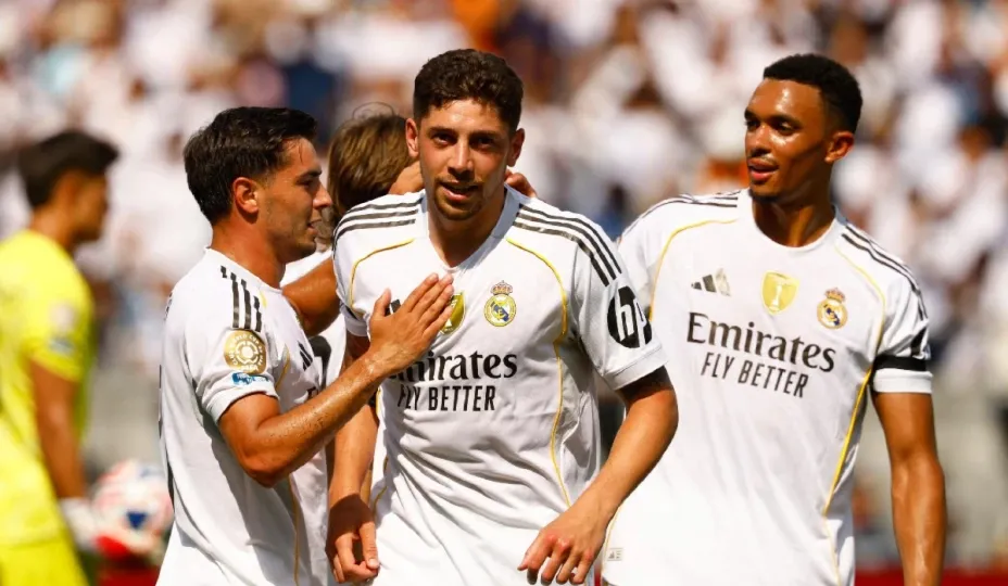 Con goles de Bellingham, Güler y Valverde, el Real Madrid venció a Pachuca