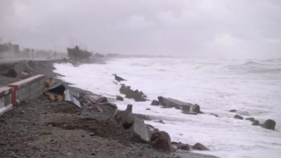 temporal playa