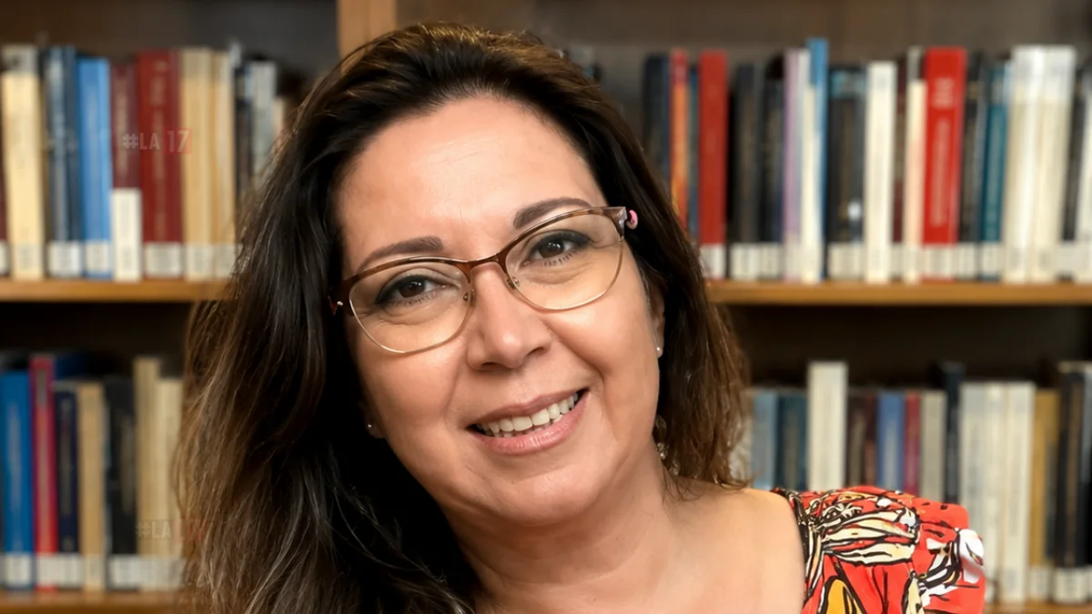Majo Roccato imagen reeditada por LA17