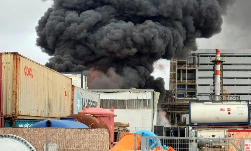 Restos de un misil interceptado generan temor químico en el sur de Israel