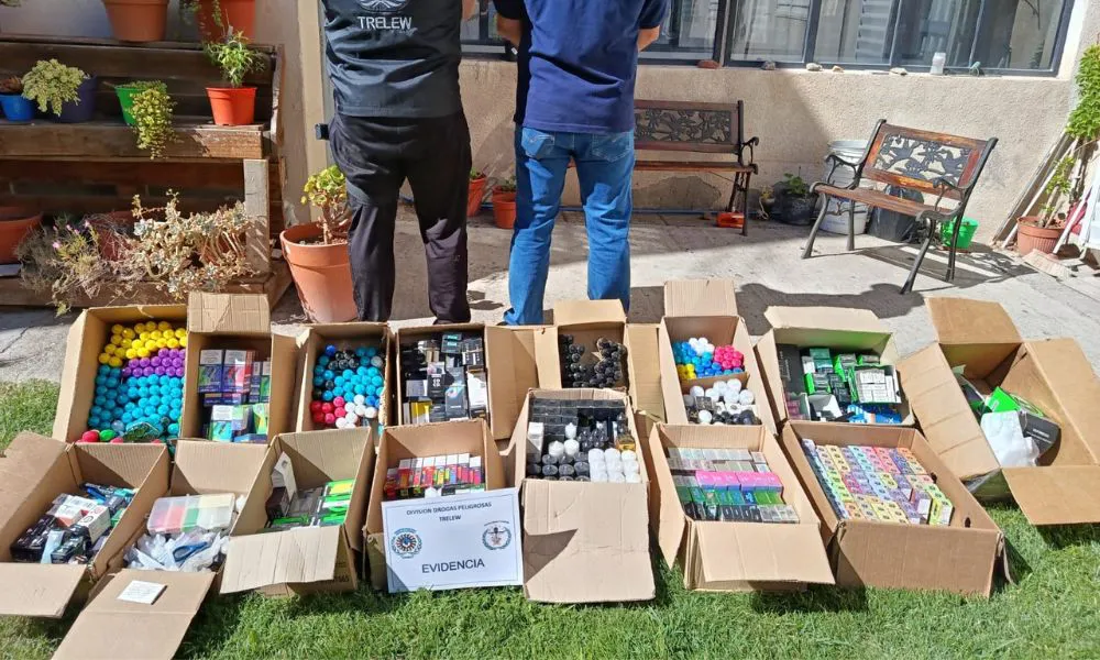 Cayó una organización dedicada al narcotráfico y al contrabando en Trelew