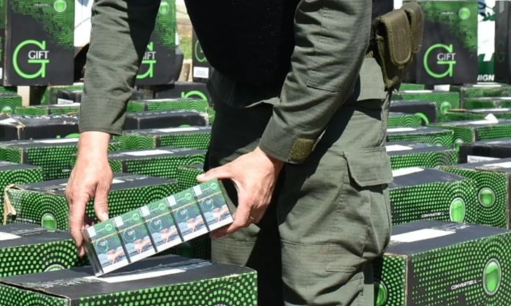 Gendarmería cigarrillos