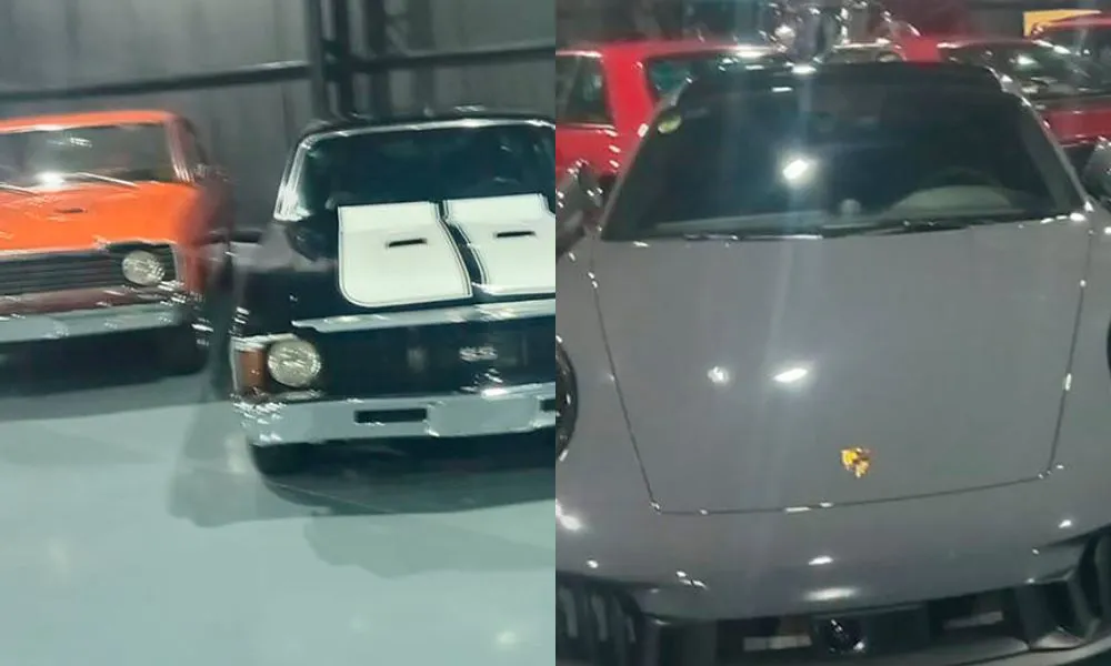 Hallan 45 autos de lujo en allanamientos