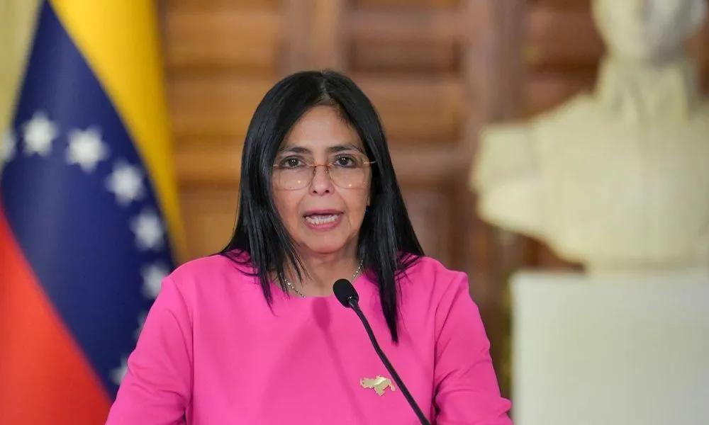 Delcy Rodríguez. Foto AFP/Perfil