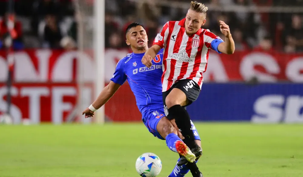 Estudiantes perdió ante Universidad de Chile por la Copa Libertadores.