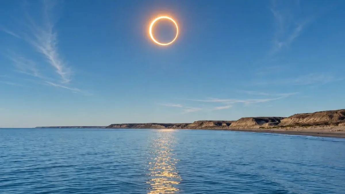 Opciones para observar el eclipse en Rio Negro