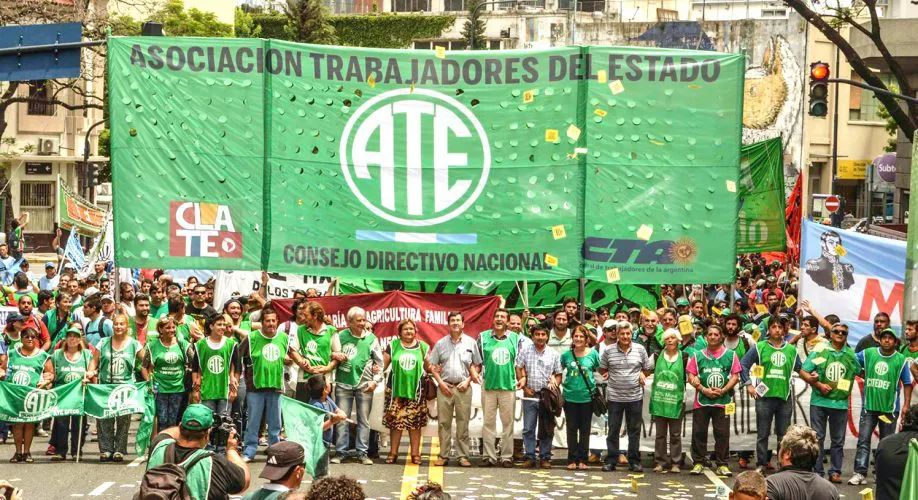 Movilización de ATE