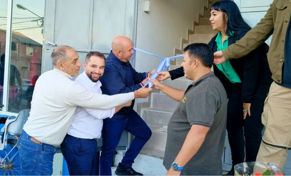 En Puerto Madryn inauguraron el albergue Soldado de Malvinas Gimnasio Osvaldo Romero.