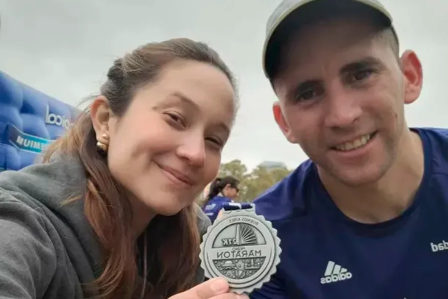 Nahuel Gallo habló con su esposa