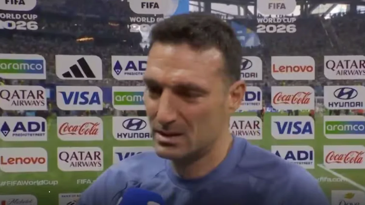 Scaloni emocionado