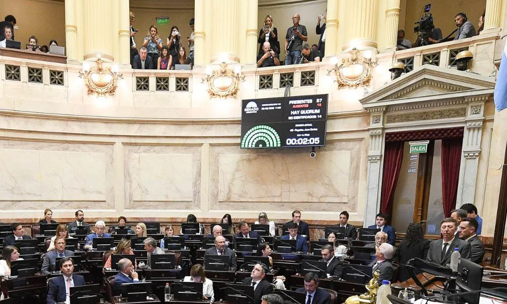 Cámara de Senadores en Argentina