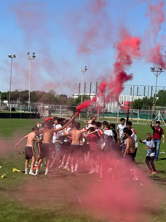 UN MADRYNENSE CAMPEÓN CON RIVER PLATE