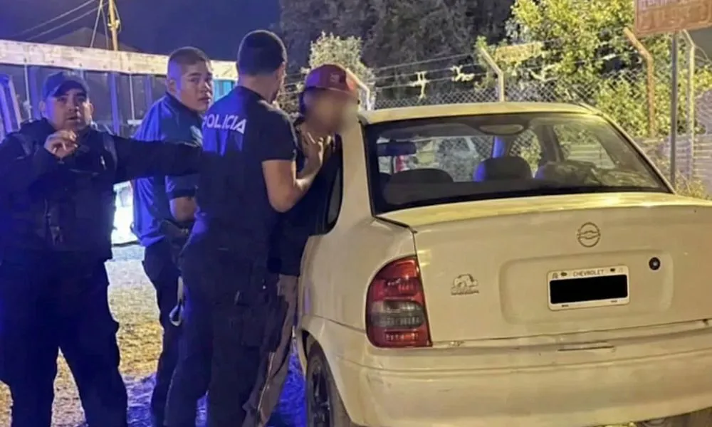 Delincuente detenido en Comodoro