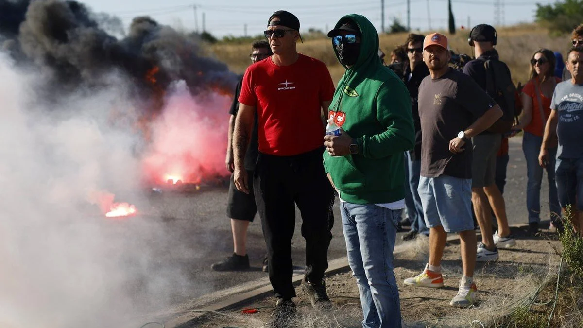 Protestas en el mundo por el precio de los combustibles