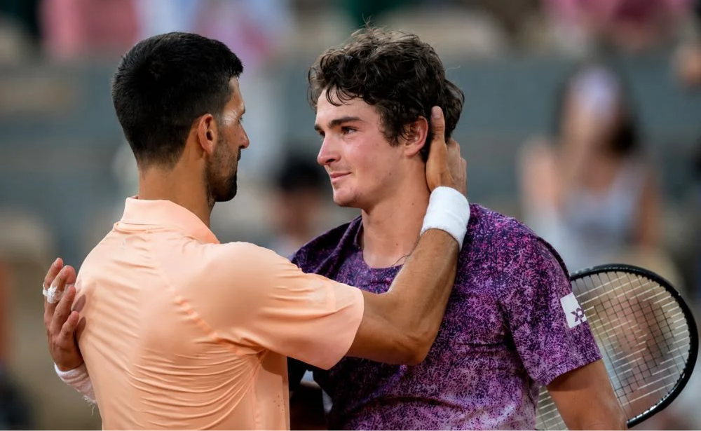 Joao Fonseca firmó una de las victorias más impactantes ante Novak Djokovic.