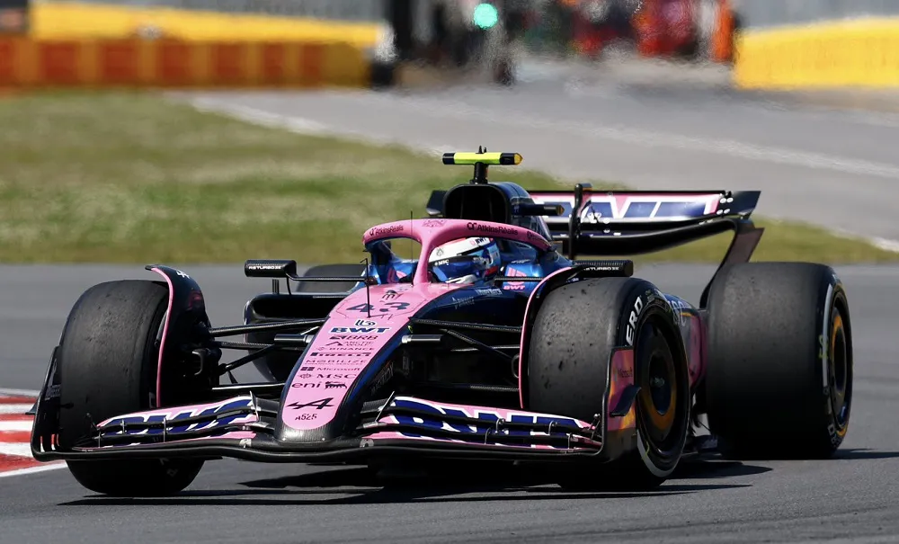Franco Colapinto en el GP de Canadá (Foto: @AlpineF1Team)