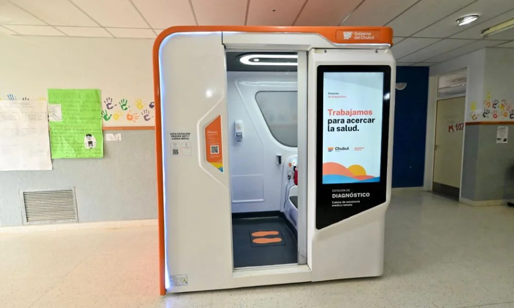 Cabina de telemedicina en Comodoro