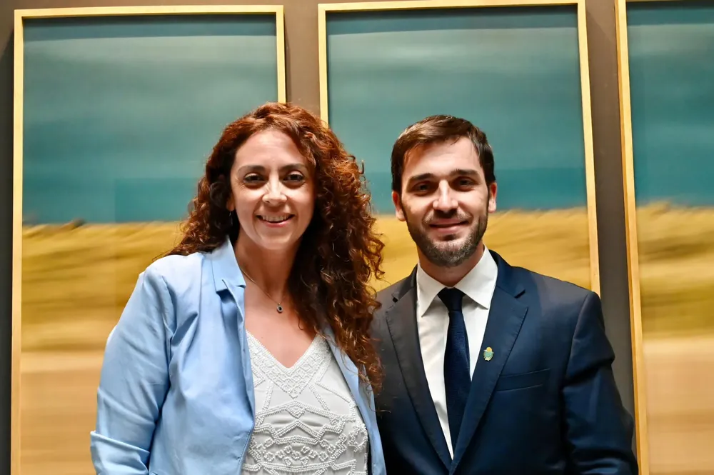 Claudia Loyola e Ignacio Torres