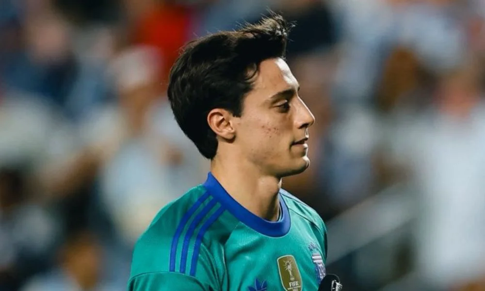 Santiago Beltrán. Foto X @RiverPlate