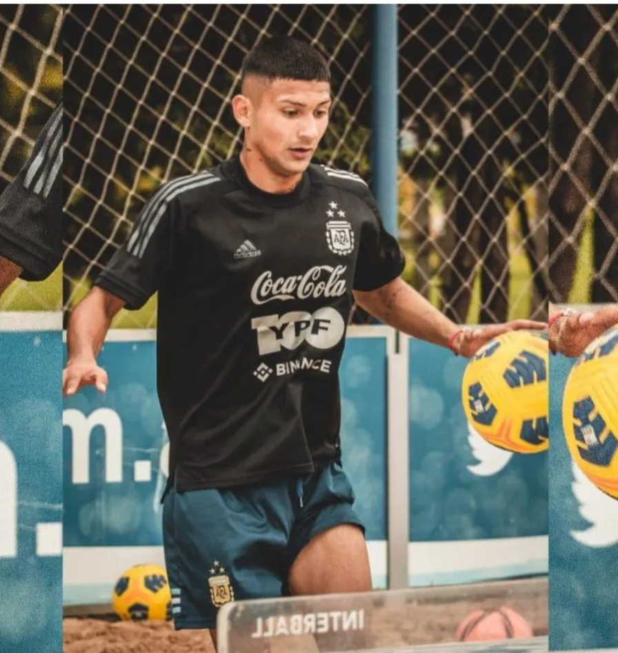UN MADRYNENSE A LA SELECCIÓN ARGENTINA DE FÚTBOL PLAYA