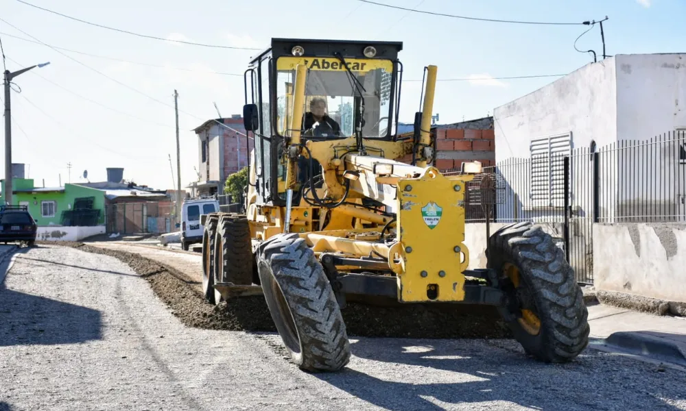 Mejoramiento barrial en Trelew