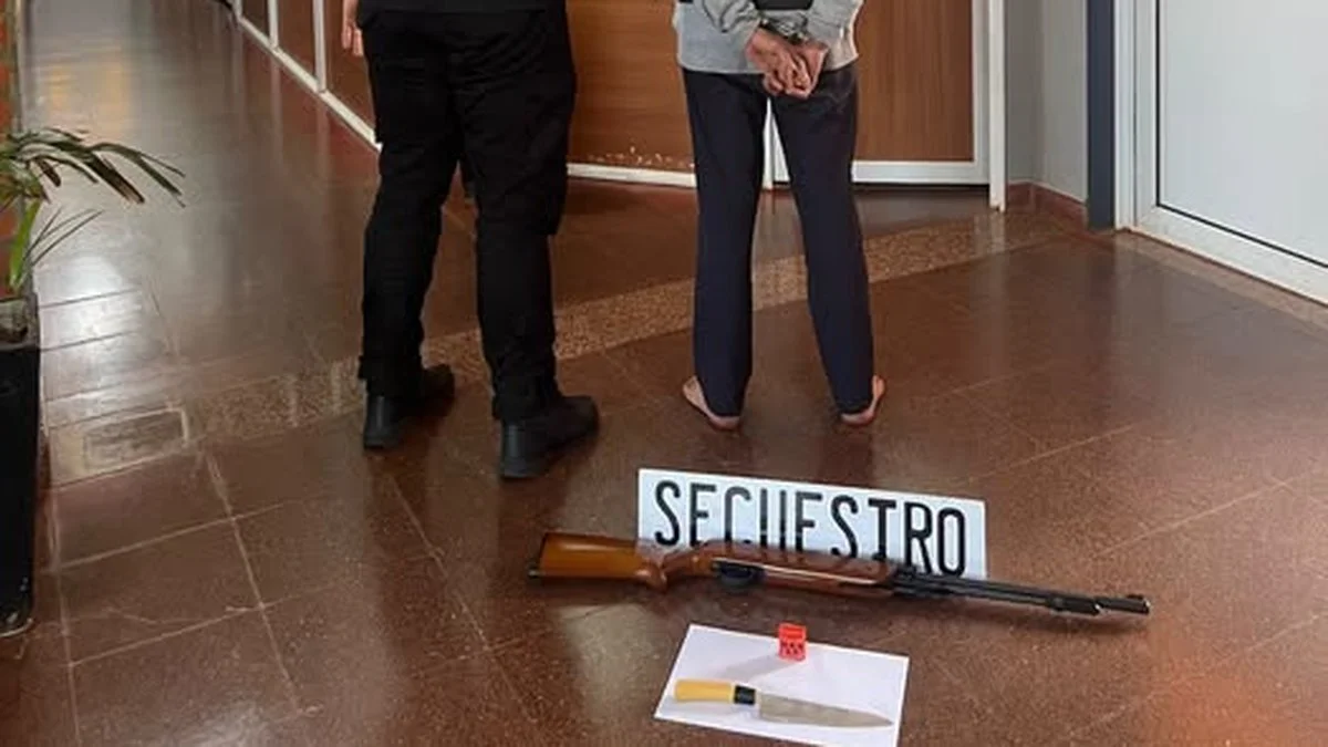 Aprehendido en 25 de Mayo tras un llamado de su pareja