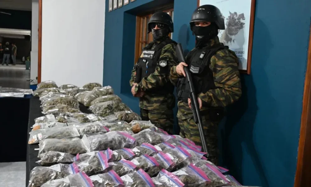 Secuestro de droga en Vaca Muerta