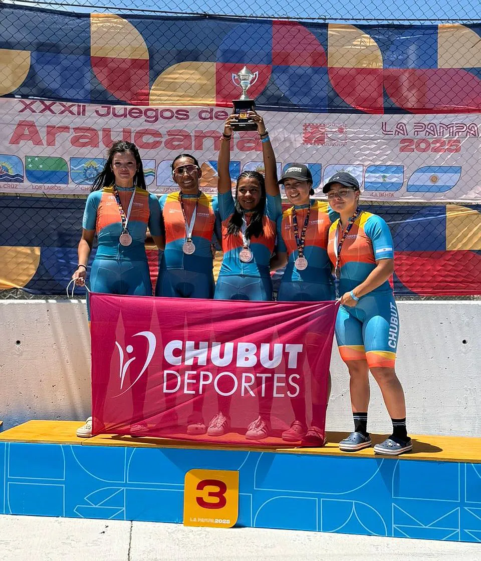 Chubut alcanzó un buen cuarto lugar con 162 unidades. 3