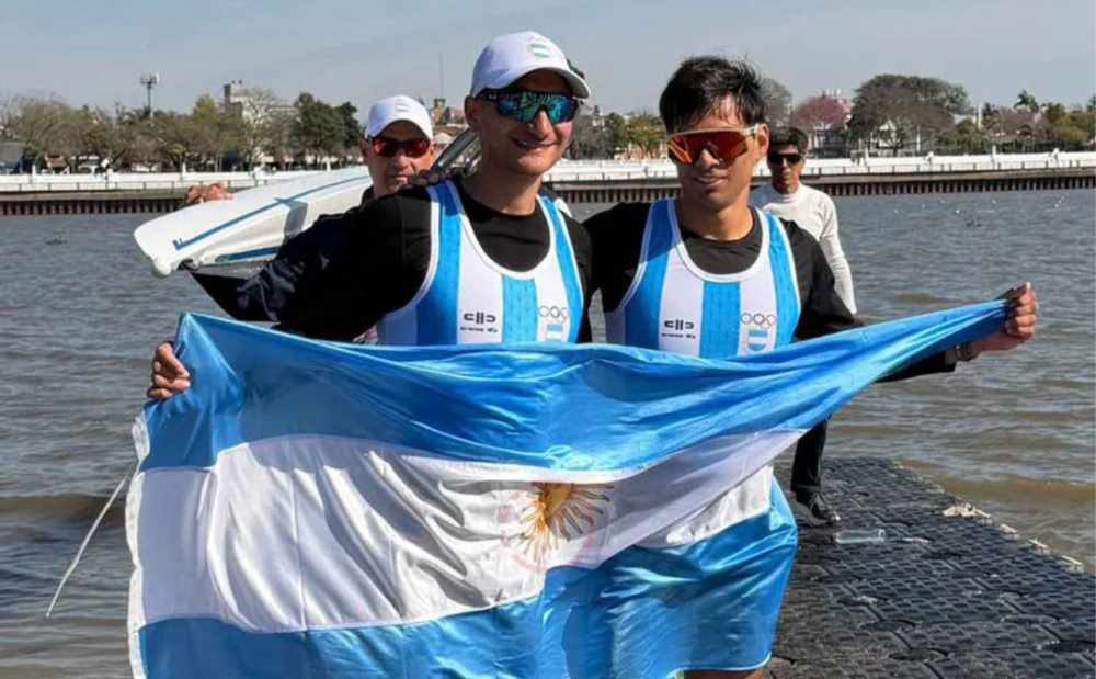 Santiago Menín y Rodrigo Enriquez.