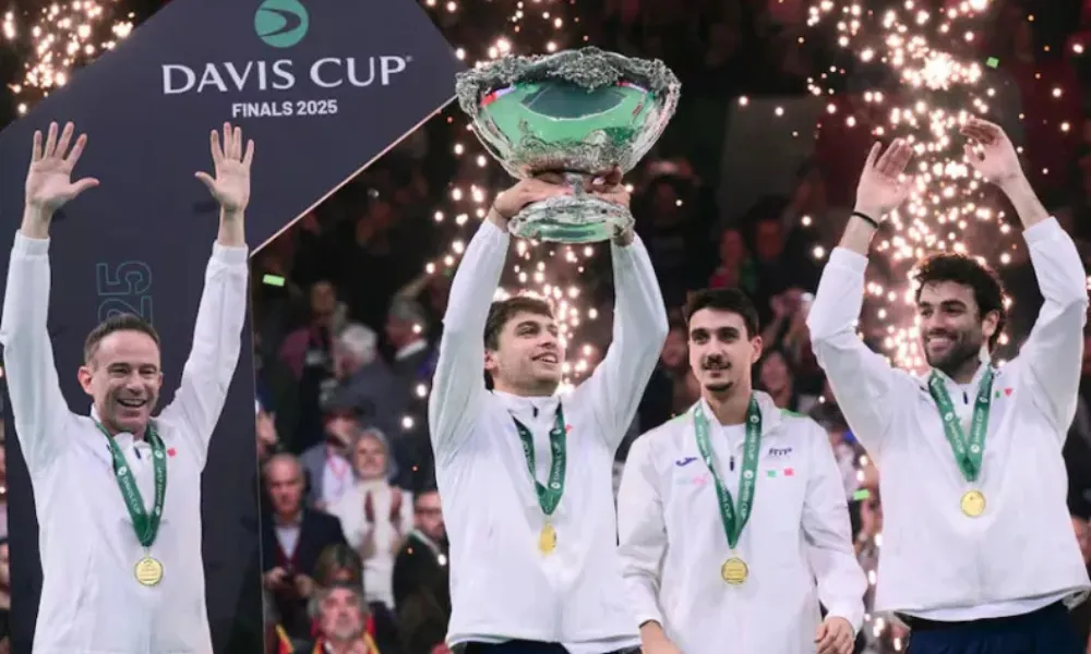 Italia campeona de la Copa Davis