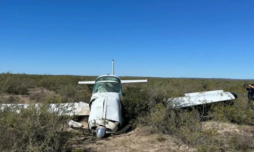 avioneta siniestrada