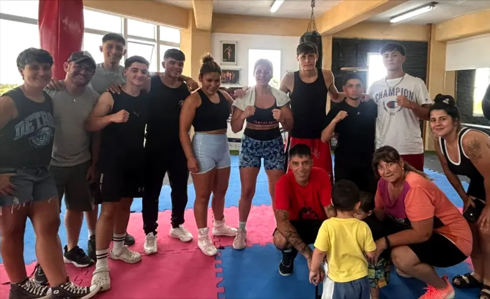 La boxeadora argentina se prepara para el combate por el título interino de la WBA